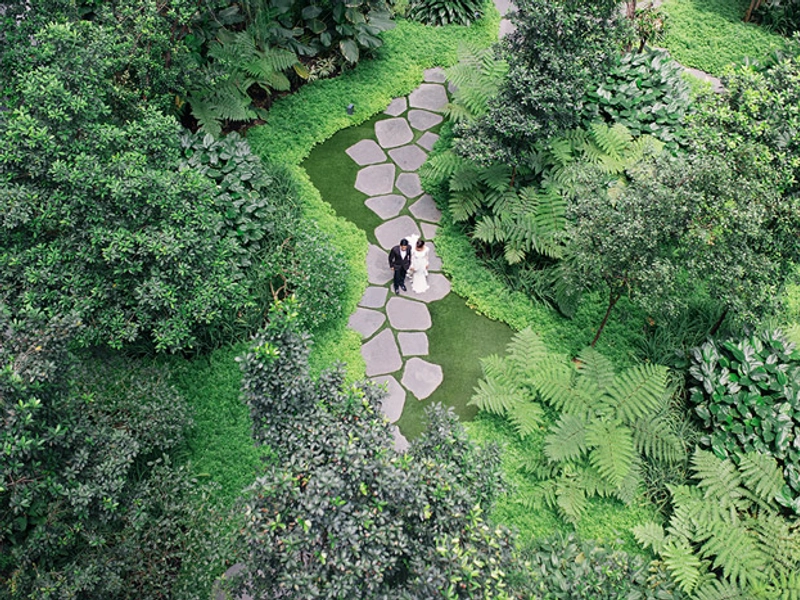 Bridal Portraits At A Dream Residence, The Troika