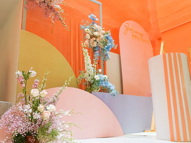 Real Events: Bridal Shower with a Palm Springs Theme