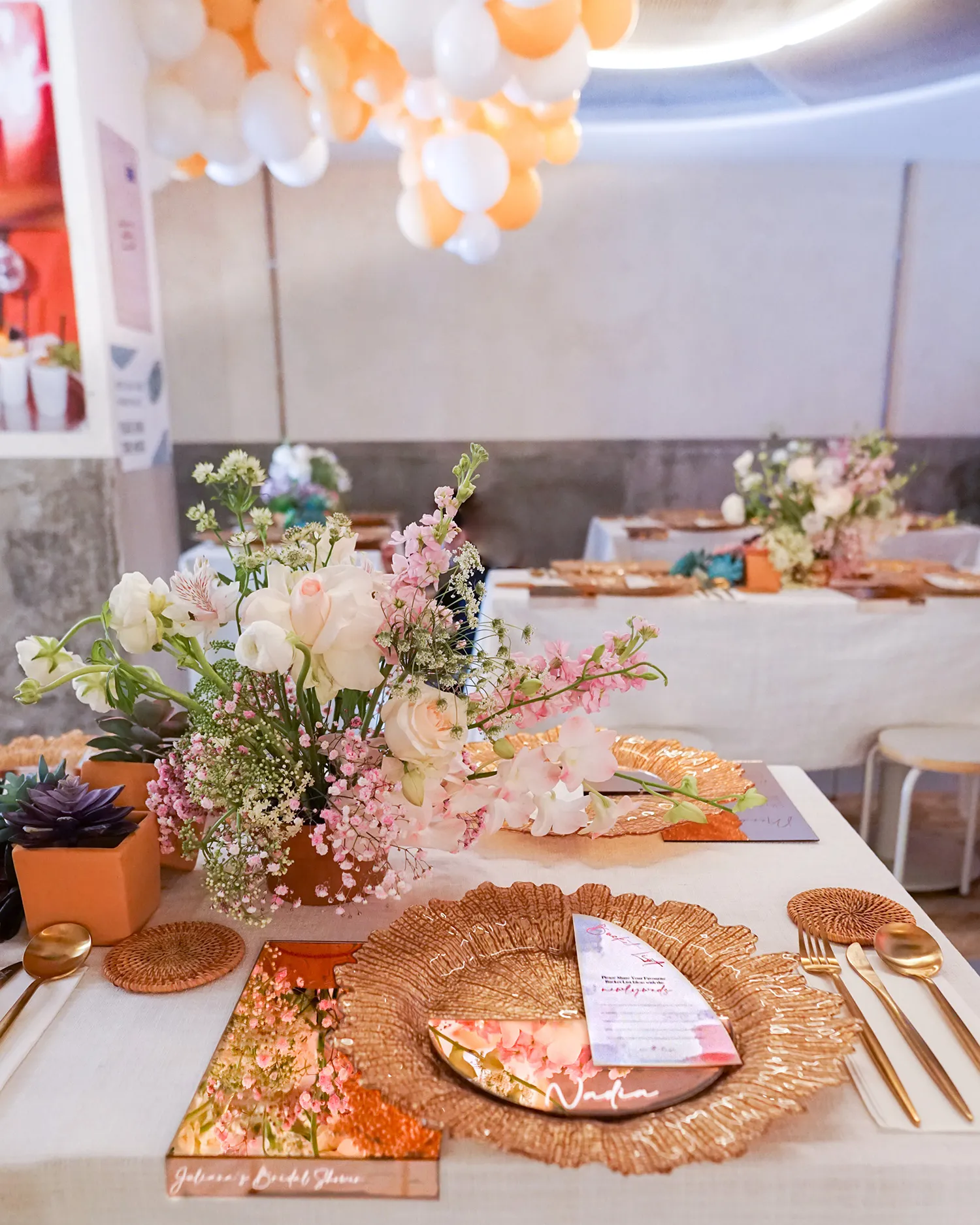 Fad Manaf Photography. Decor by I Heart Party Malaysia. theweddingnotebook.com