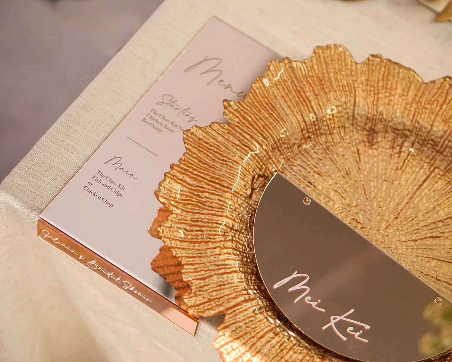 Fad Manaf Photography. Decor by I Heart Party Malaysia. theweddingnotebook.com