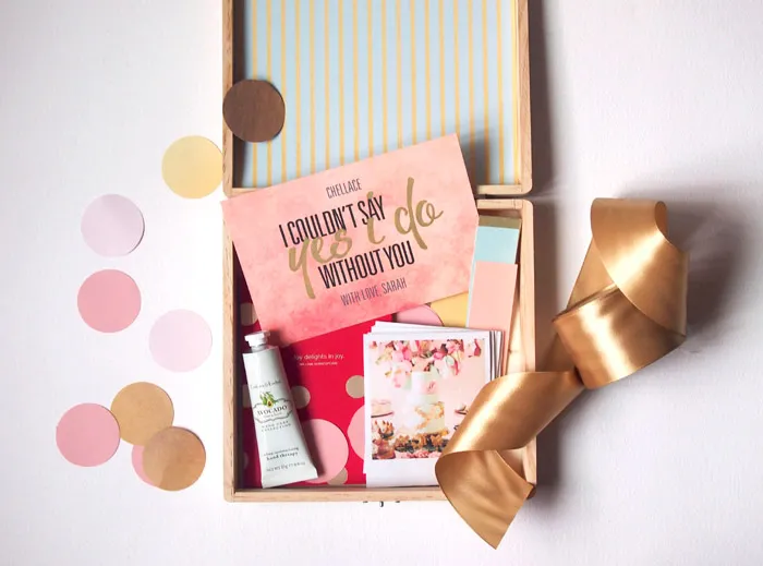 'Be My Bridesmaids' idea. theweddingnotebook.com