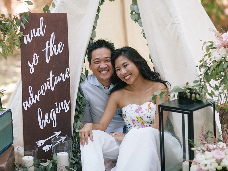 Celebrating 10 Years: Rustic Chic Anniversary Celebration