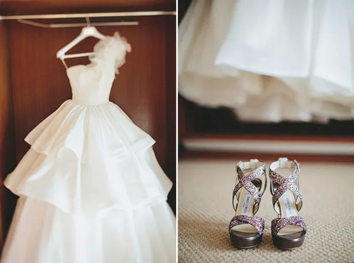 theweddingnotebook.com.Photography by History Studio. Bridal gown