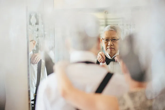 theweddingnotebook.com.Photography by History Studio. Childhood sweethearts marry after 23 years apart