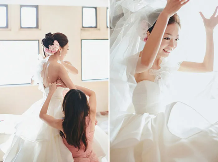 theweddingnotebook.com.Photography by History Studio. Wedding day at Repulse Bay