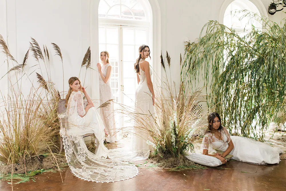 Claire Pettibone 2017 Bridal Collection. Photo by Judy Pak. theweddingnotebook.com