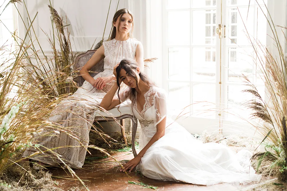 Claire Pettibone 2017 Bridal Collection. Photo by Judy Pak. theweddingnotebook.com
