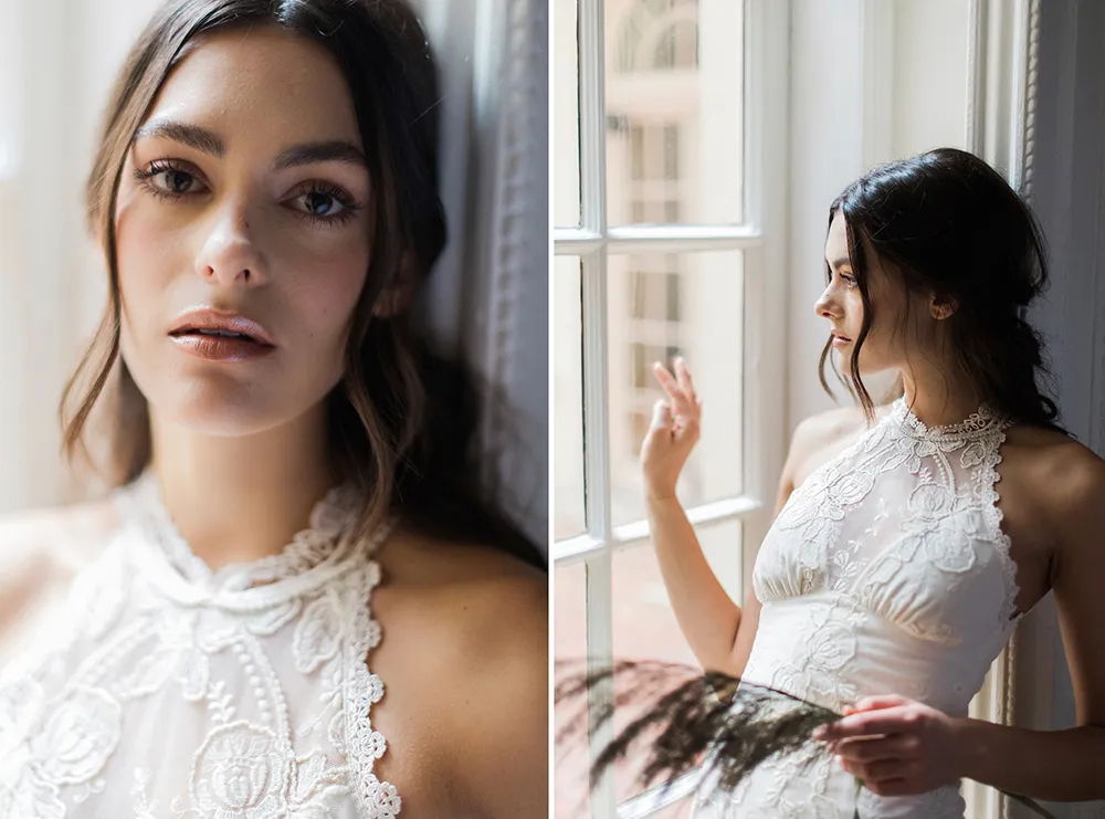 Athena - Claire Pettibone 2017 Bridal Collection. Photo by Judy Pak. theweddingnotebook.com