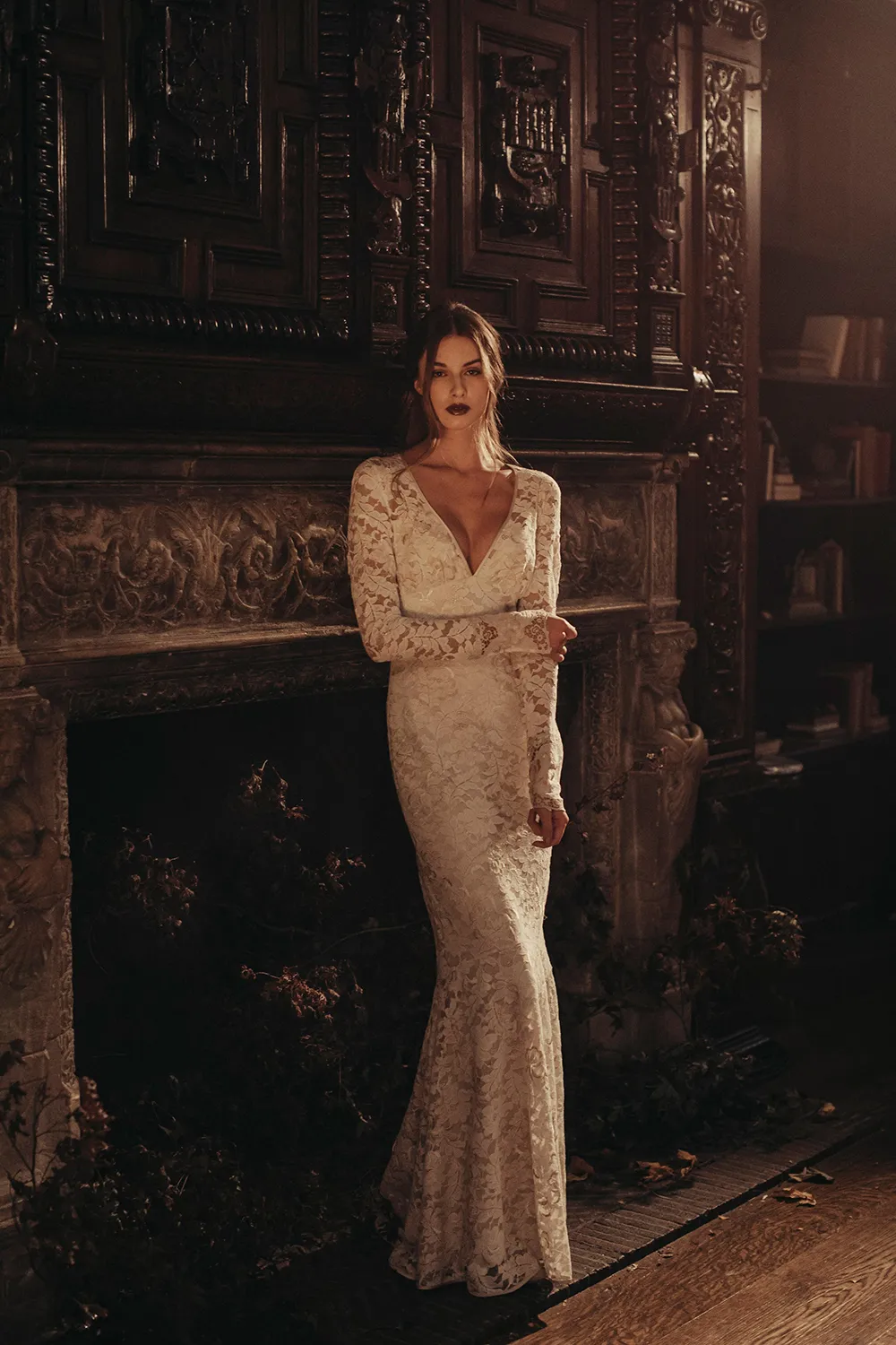Amber - Claire Pettibone 2017 Bridal Collection. Photo by Dan O’Day. theweddingnotebook.com
