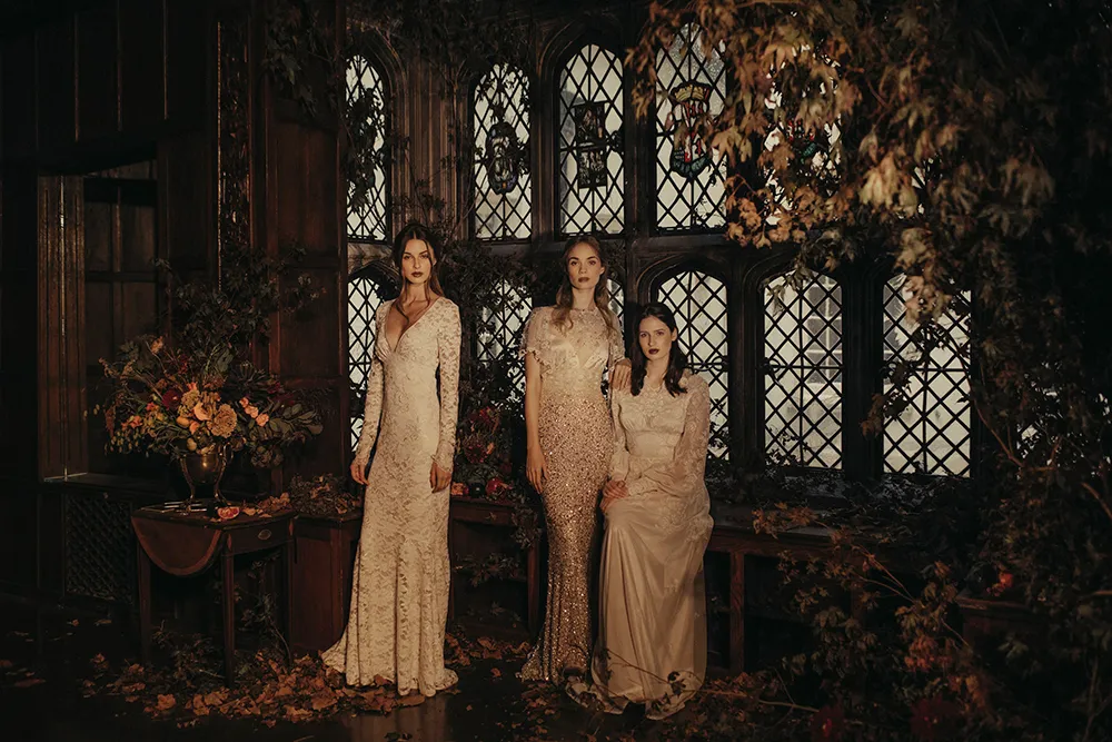 Claire Pettibone 2017 Bridal Collection. Photo by Dan O’Day. theweddingnotebook.com