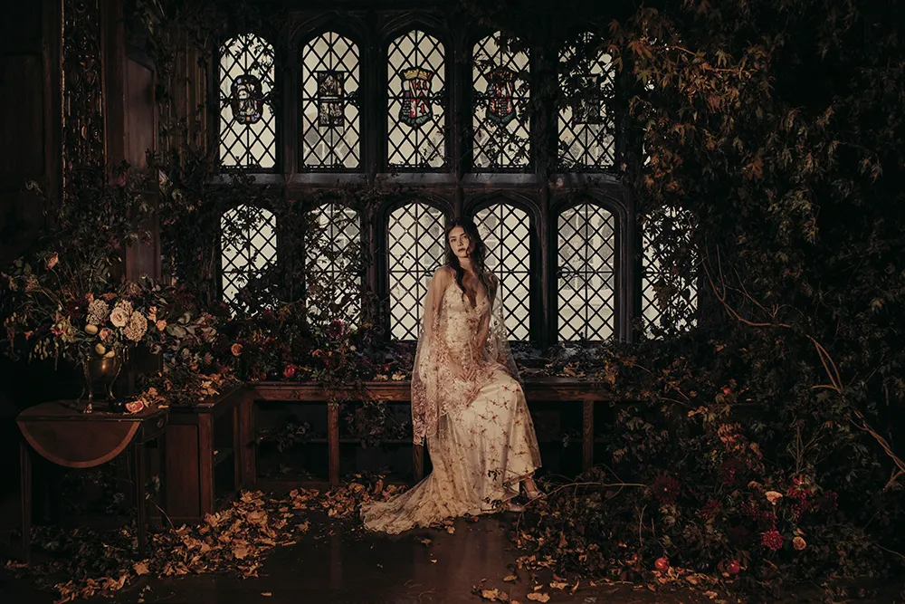 Maple - Claire Pettibone 2017 Bridal Collection. Photo by Dan O’Day. theweddingnotebook.com