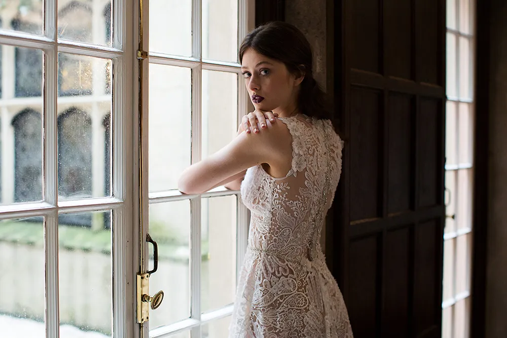 Snow - Claire Pettibone 2017 Bridal Collection. Photo by Sarah Kate. theweddingnotebook.com