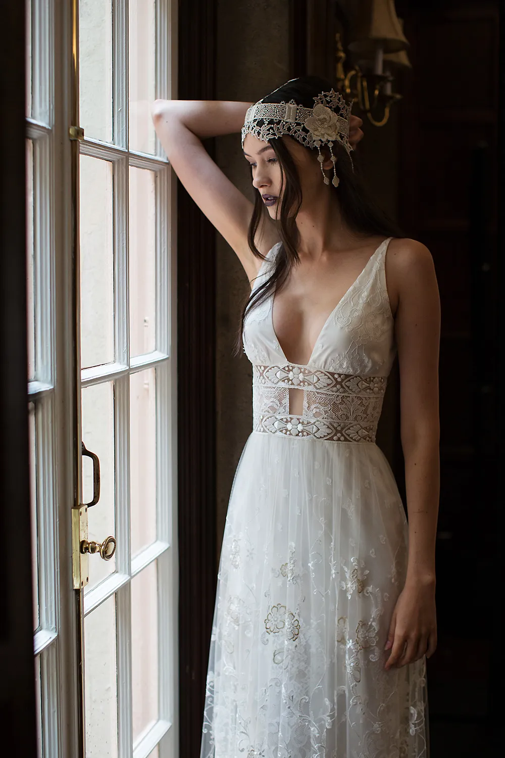 Nightingale - Claire Pettibone 2017 Bridal Collection. Photo by Sarah Kate. theweddingnotebook.com