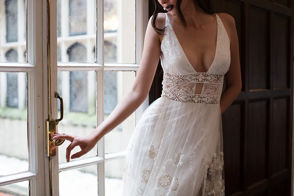 Nightingale - Claire Pettibone 2017 Bridal Collection. Photo by Sarah Kate. theweddingnotebook.com