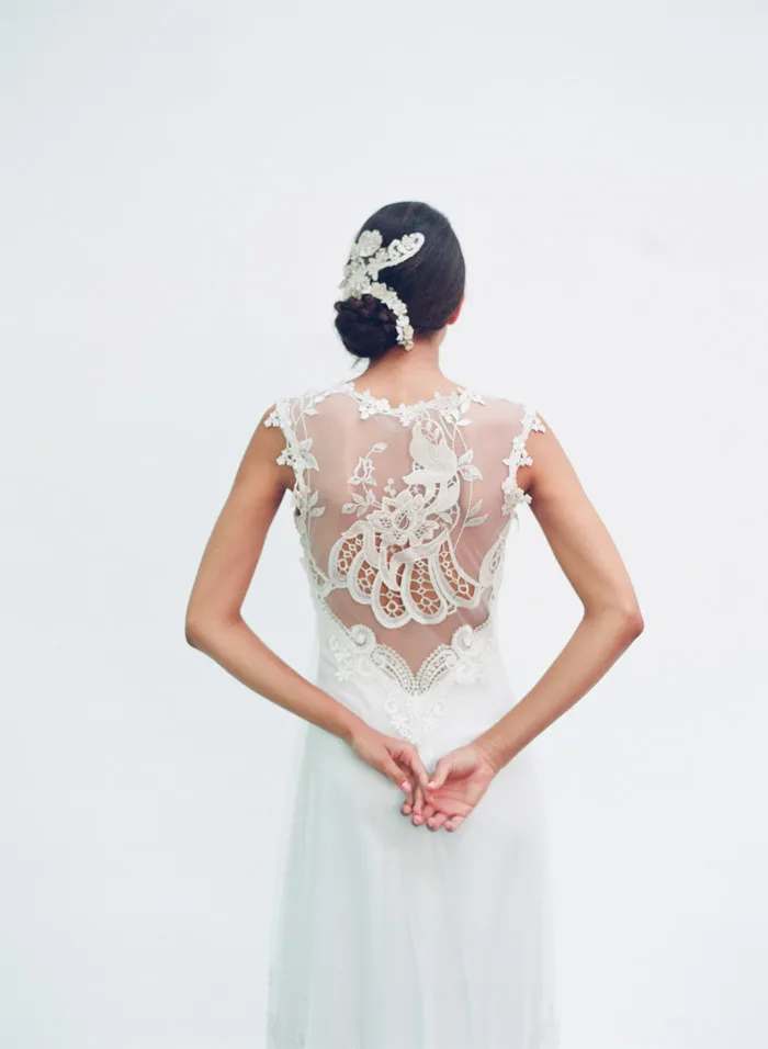 Sonata – Claire Pettibone Fall 2014 Bridal Collection. Photo by Elizabeth Messina. theweddingnotebook.com