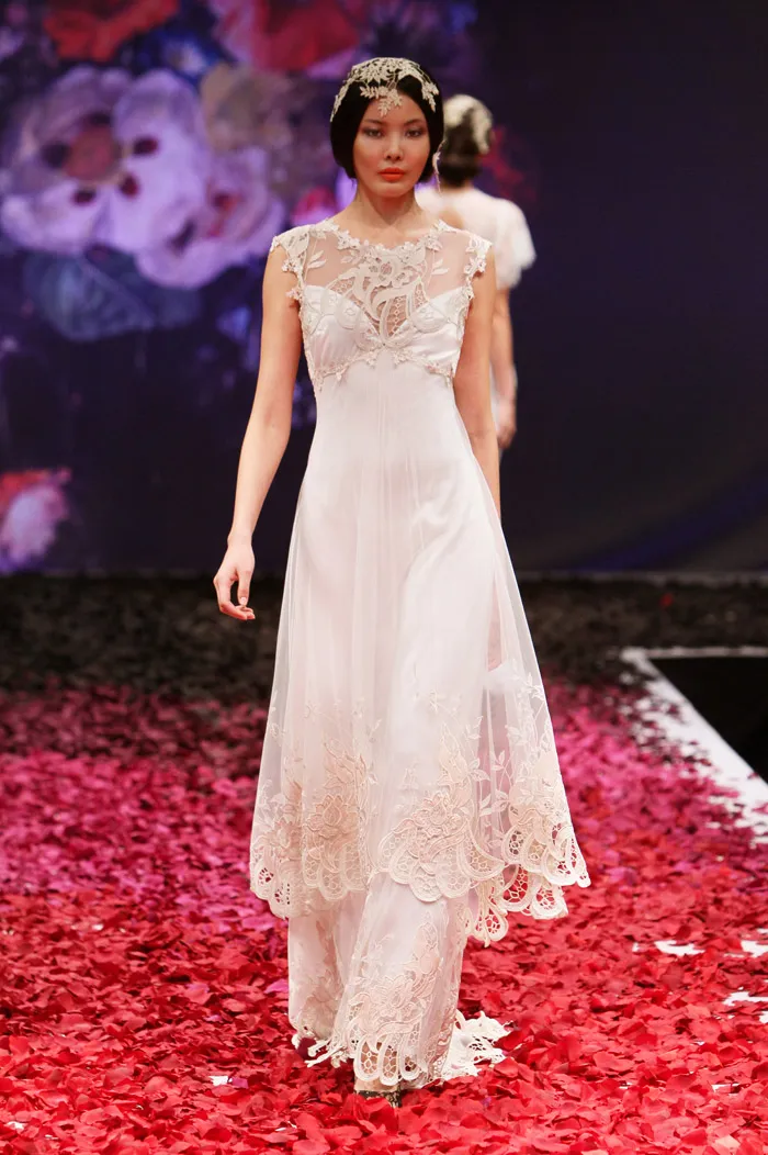 Sonata – Claire Pettibone Fall 2014 Bridal Collection. Photo by Elizabeth Messina. theweddingnotebook.com