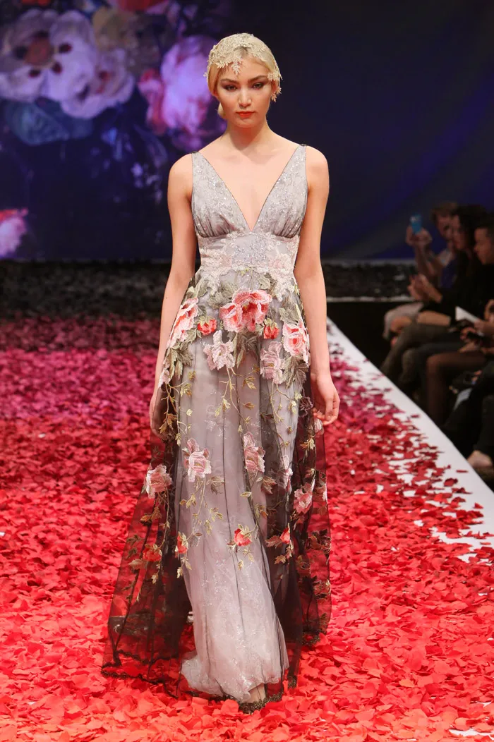 Raven – Claire Pettibone Fall 2014 Bridal Collection. theweddingnotebook.com