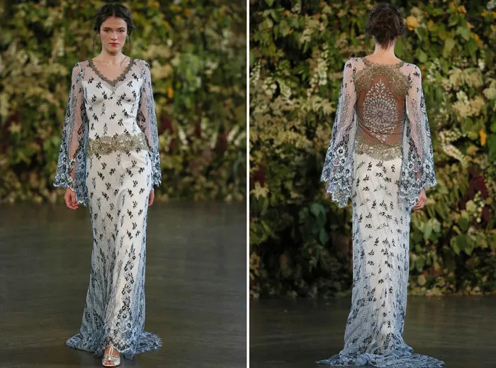 Notredame – Claire Pettibone Fall 2015 Collection. theweddingnotebook.com