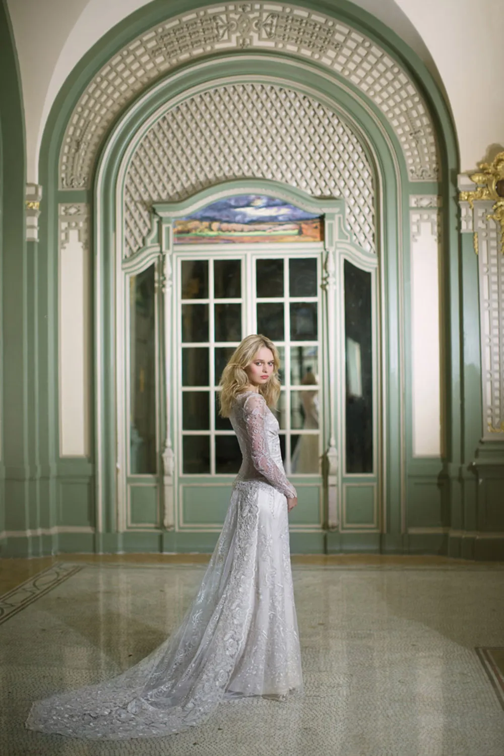 Sinclair - Claire Pettibone Fall 2016 Bridal Collection. theweddingnotebook.com