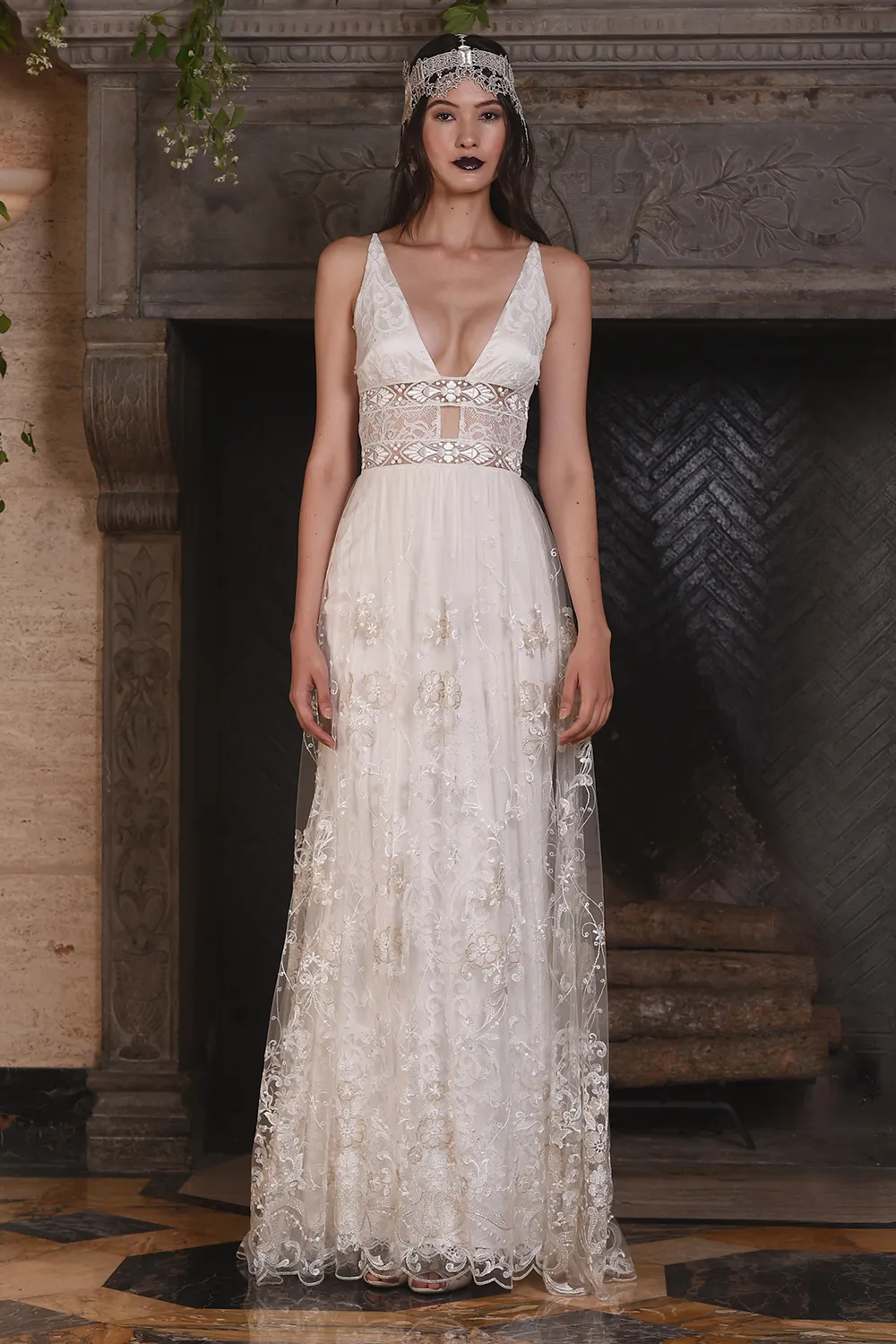 Nightingale - Claire Pettibone 2017 Collection. theweddingnotebook.com
