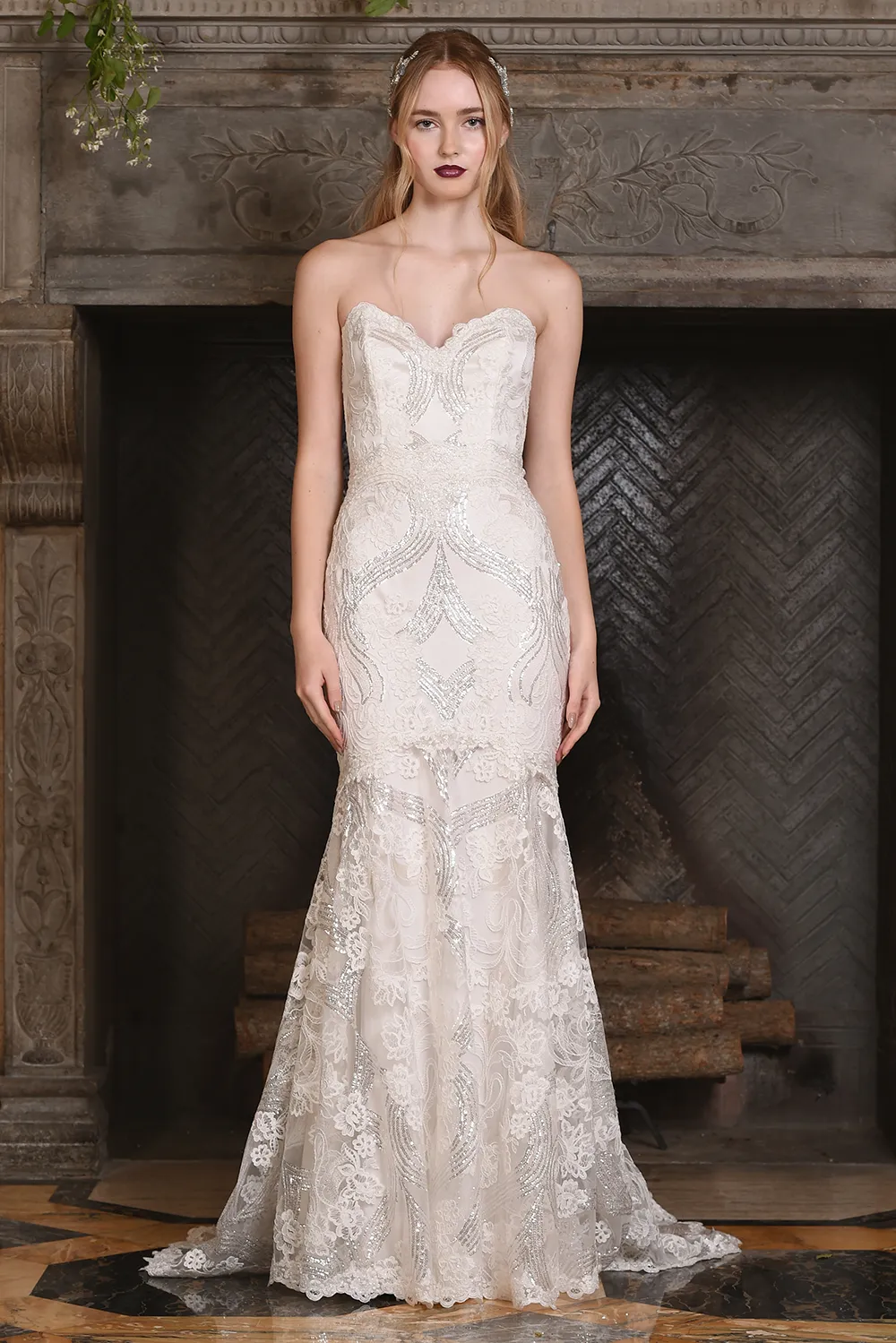 Celeste - Claire Pettibone 2017 Collection. theweddingnotebook.com