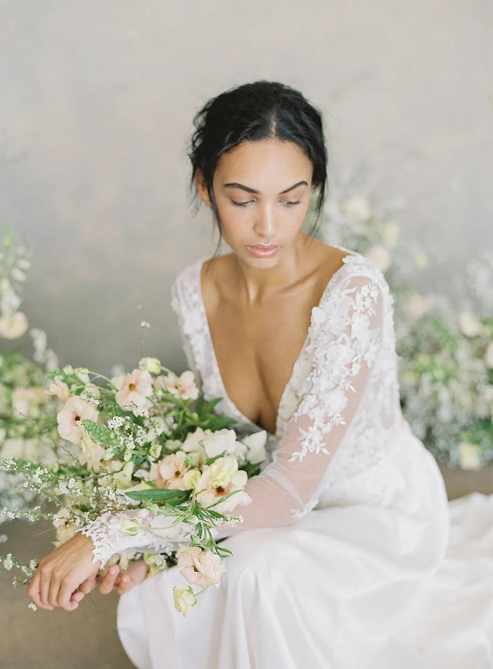 Santorini – Claire Pettibone Spring 2019 Bridal Collection. theweddingnotebook.com