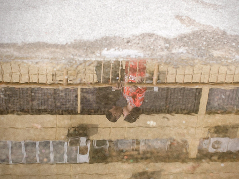 Classic Noir Wedding Portraits at Chinatown