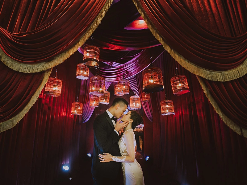 Classic Shanghai Night Wedding at Straits Quay Convention Centre Penang