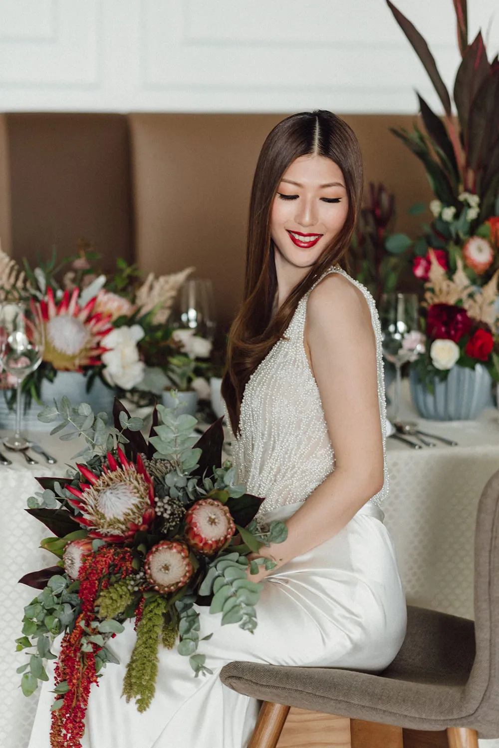 Le Meridien Putrajaya. Photography by Peter Herman Photography. Styling by The Wedding Notebook. theweddingnotebook.com