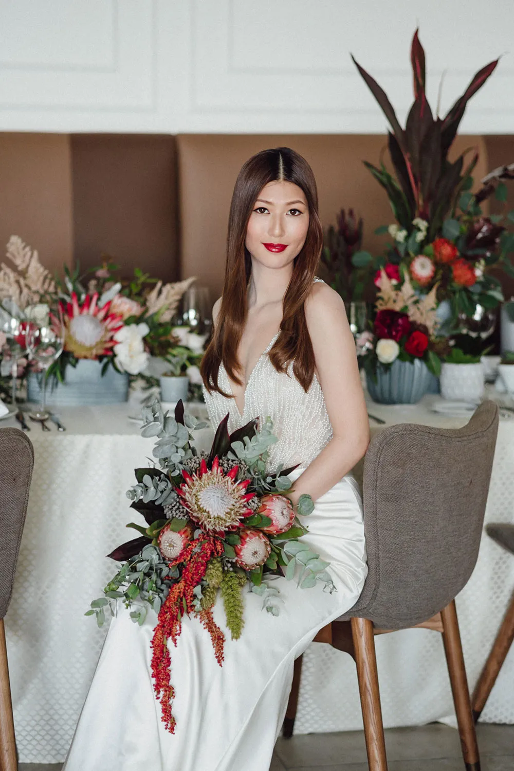 Le Meridien Putrajaya. Photography by Peter Herman Photography. Styling by The Wedding Notebook. theweddingnotebook.com