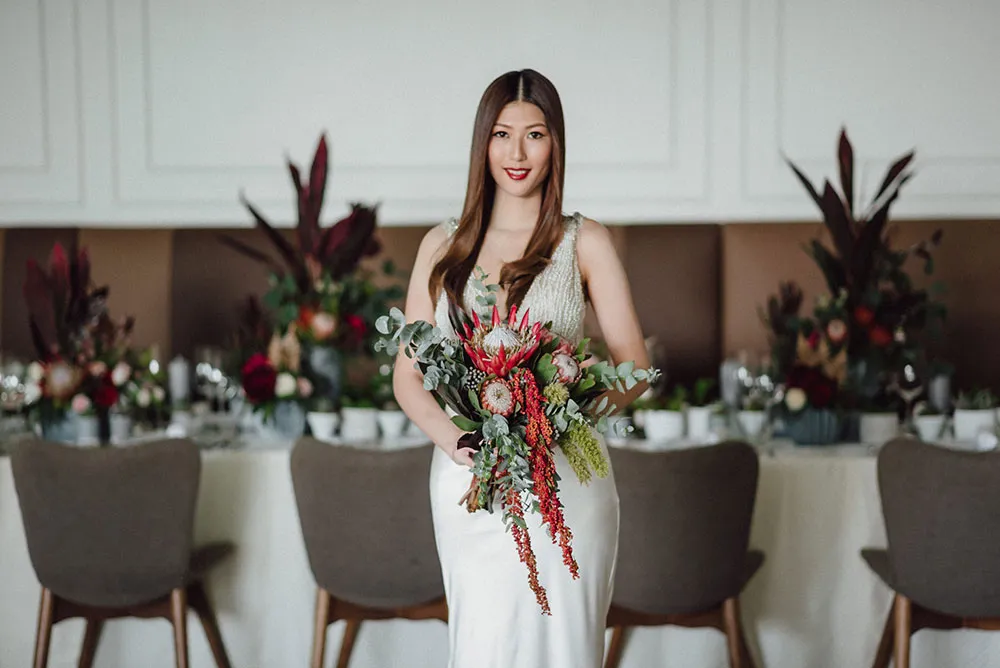 Le Meridien Putrajaya. Photography by Peter Herman Photography. Styling by The Wedding Notebook. theweddingnotebook.com