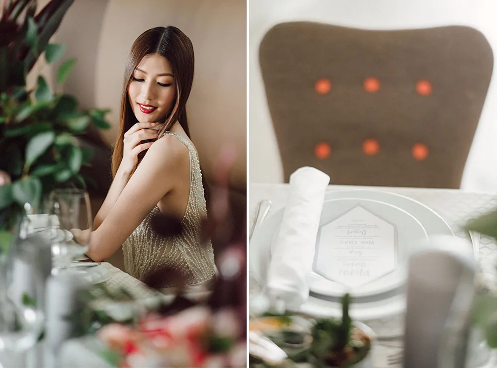 Le Meridien Putrajaya. Photography by Peter Herman Photography. Styling by The Wedding Notebook. theweddingnotebook.com