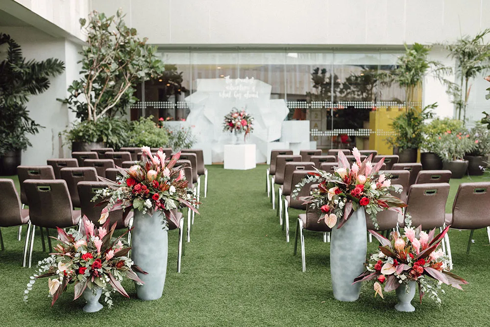 Le Meridien Putrajaya. Photography by Peter Herman Photography. Styling by The Wedding Notebook. theweddingnotebook.com