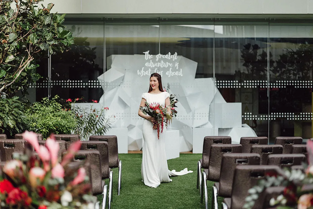 Le Meridien Putrajaya. Photography by Peter Herman Photography. Styling by The Wedding Notebook. theweddingnotebook.com