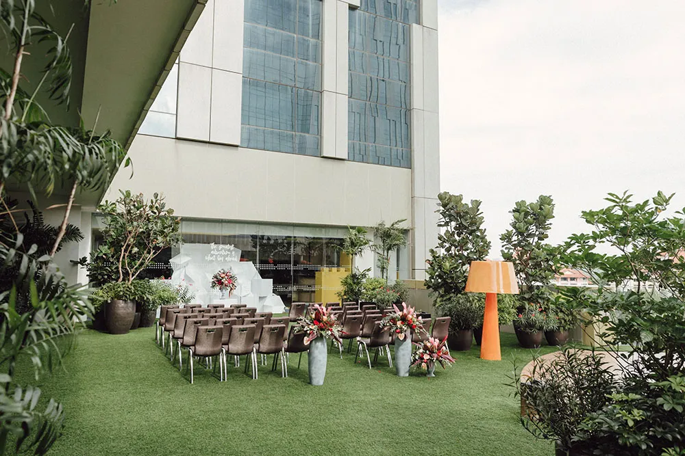 Le Meridien Putrajaya. Photography by Peter Herman Photography. Styling by The Wedding Notebook. theweddingnotebook.com