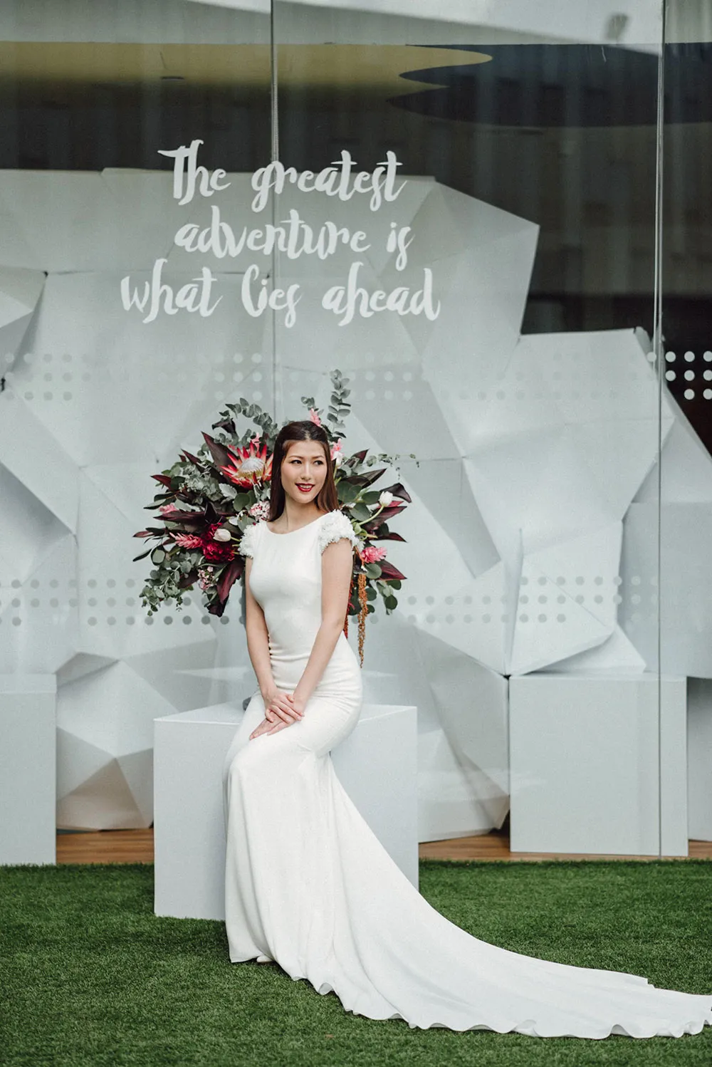 Le Meridien Putrajaya. Photography by Peter Herman Photography. Styling by The Wedding Notebook. theweddingnotebook.com