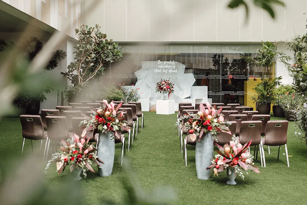 Le Meridien Putrajaya. Photography by Peter Herman Photography. Styling by The Wedding Notebook. theweddingnotebook.com