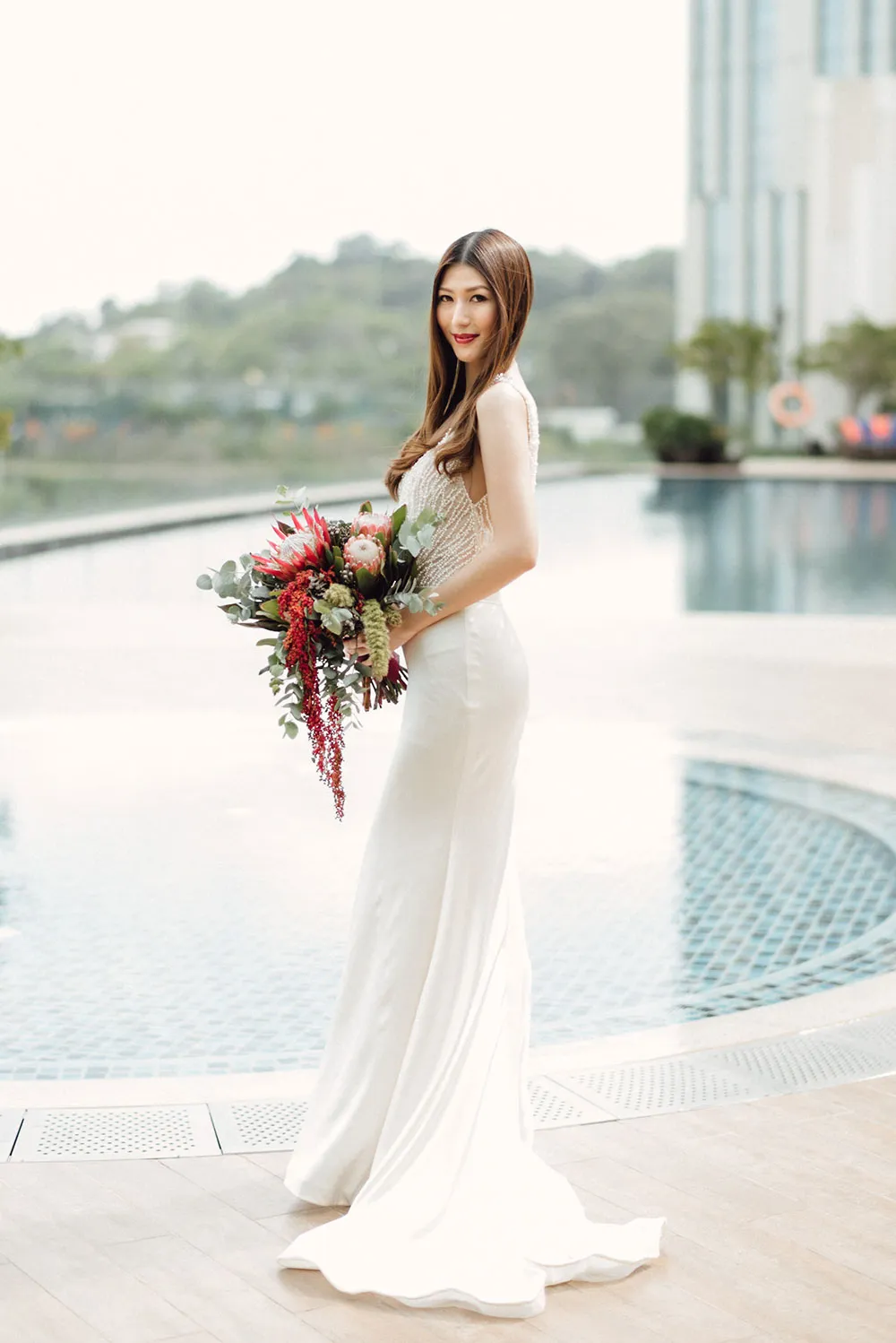 Le Meridien Putrajaya. Photography by Peter Herman Photography. Styling by The Wedding Notebook. theweddingnotebook.com