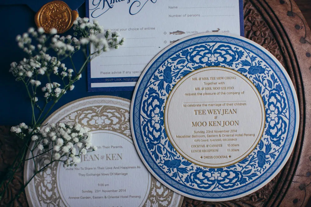 Letterpress printing in Malaysia. Adam Ong Photography. theweddingnotebook.com