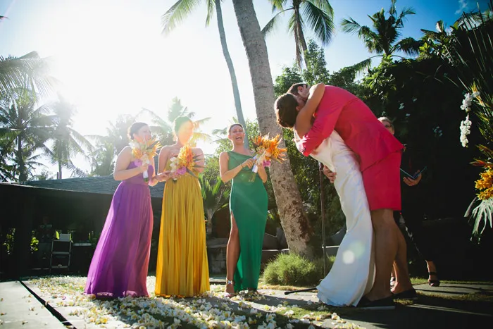Crazy cool destination wedding in Bali. Aidan Dockery Wedding Photography. theweddingnotebook.com