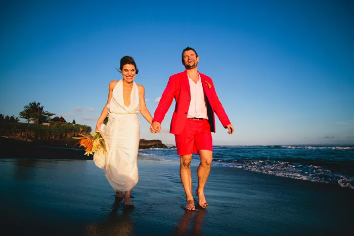 Crazy cool destination wedding in Bali. Aidan Dockery Wedding Photography. theweddingnotebook.com