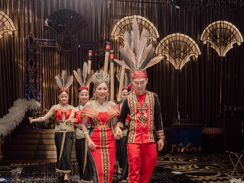 Cross Cultural Wedding at Confetti KL’s Glitz Gala Room