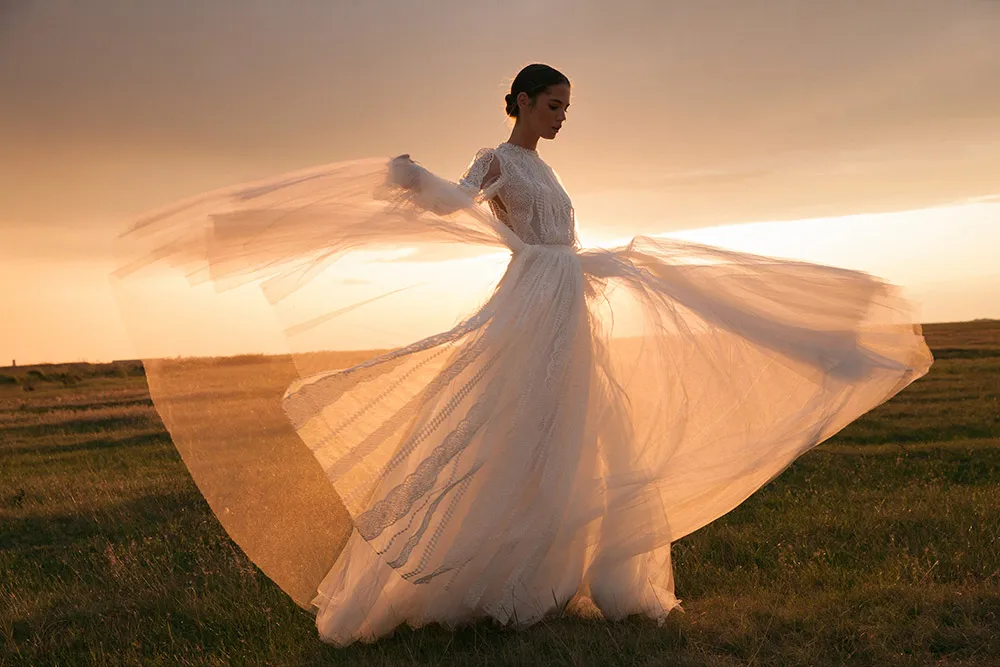 Daalarna Fall 2020 Bridal Collection. theweddingnotebook.com