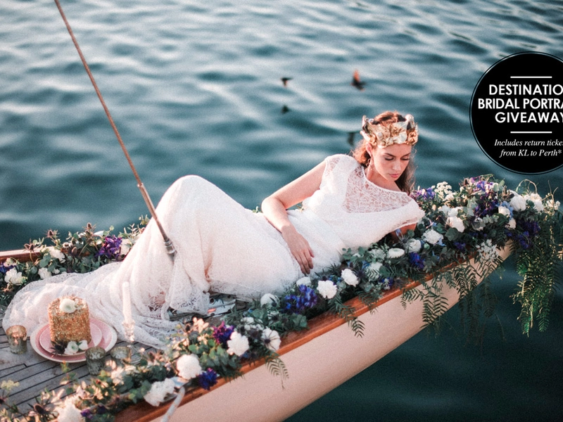 Destination Bridal Portraits In Perth Giveaway (ended)