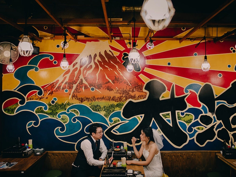Destination Pre-Wedding Shoot in Eclectic Tokyo