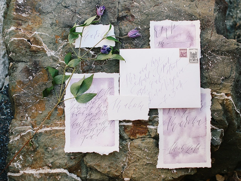 A Dreamy Lilac Bridal Portraits By The Sea