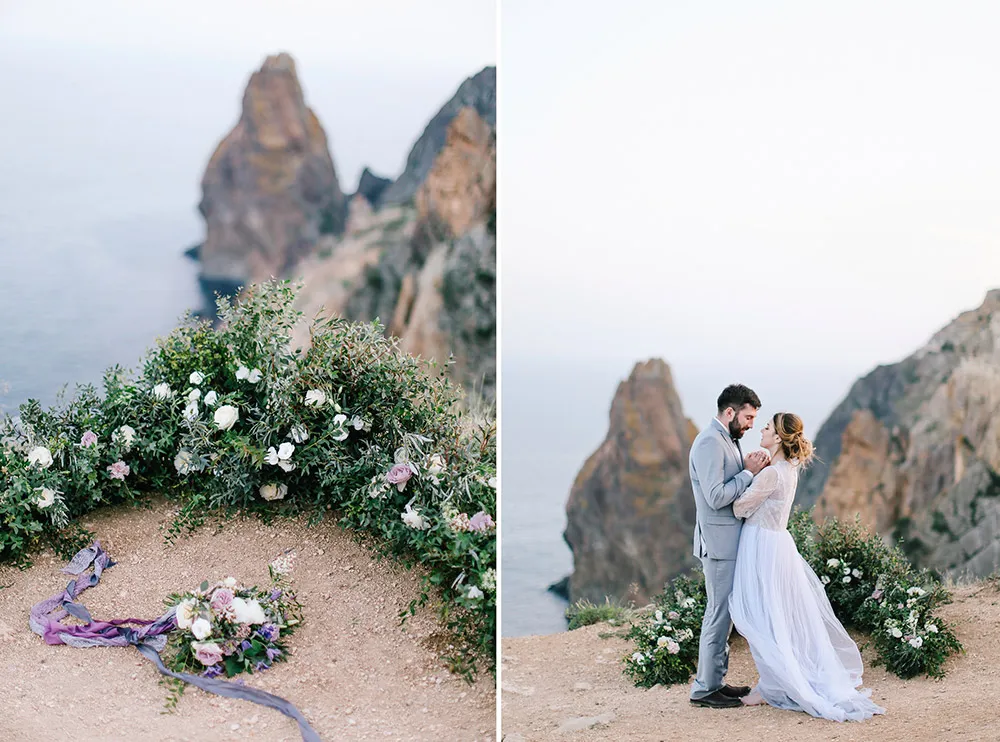 Photo by Alexander Santi. Styling by JR Weddings. theweddingnotebook.com