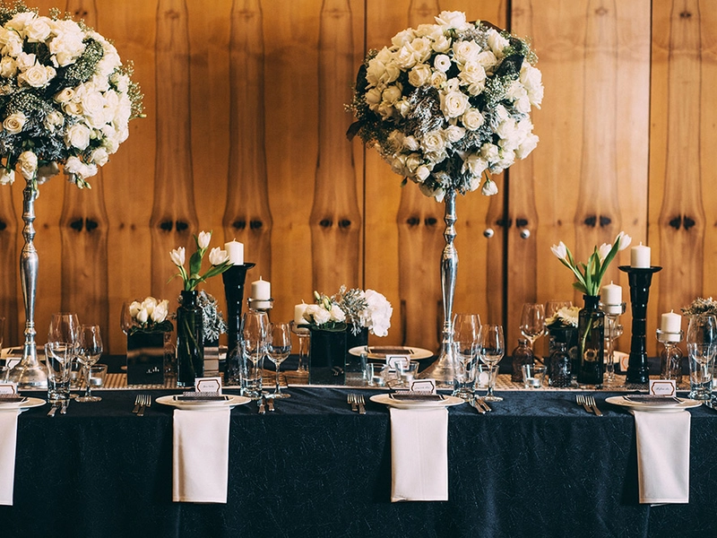 Elegant Black And White Industrial Theme At Hilton Kuala Lumpur