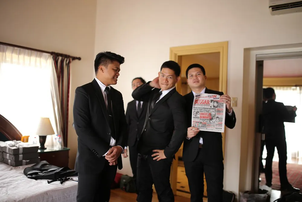 Photo by Toto Villaruel Photography. theweddingnotebook.com