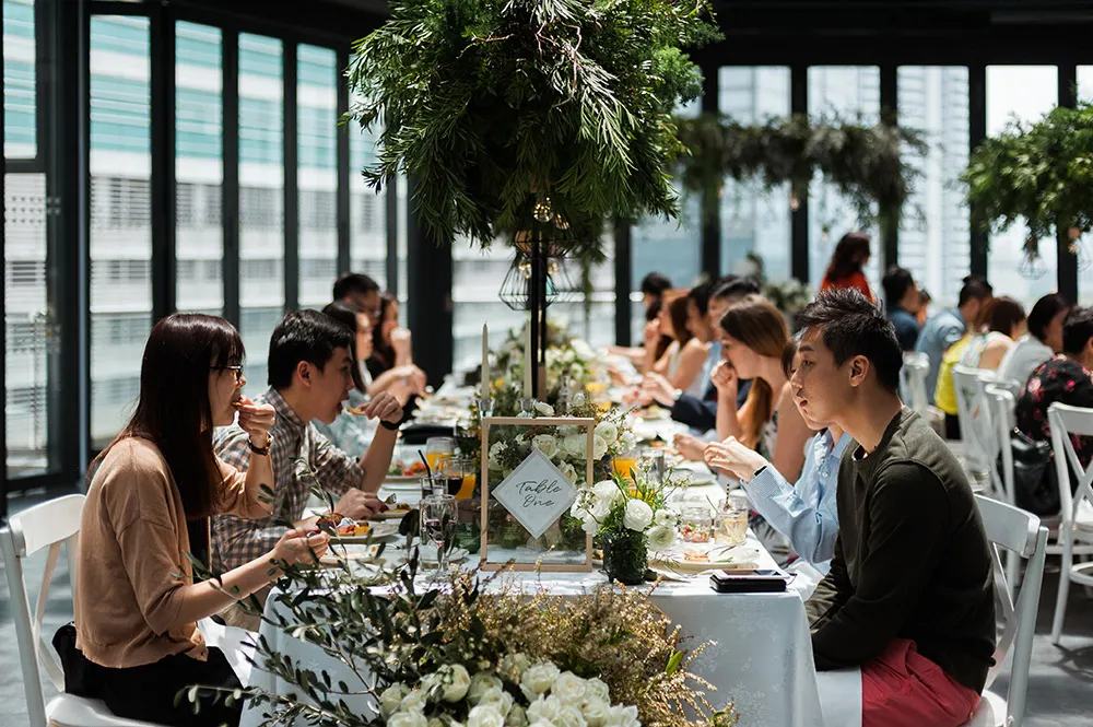Le Méridien Kuala Lumpur wedding. Photo by Inlight Photos. theweddingnotebook.com